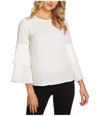 1.State Womens Tiered-Sleeve Knit Blouse