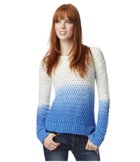 Aeropostale Womens Dip-Dye Pullover Sweater