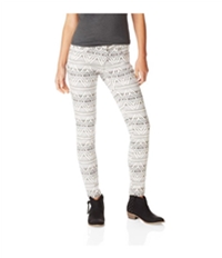 Aeropostale Womens Lola Print Jegging Skinny Fit Jeans
