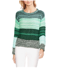 Vince Camuto Womens Striped Colorblock Pullover Sweater