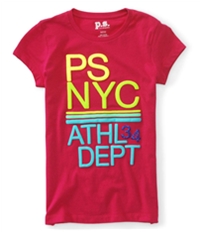 Aeropostale Girls Nyc Athl Dept 34 Graphic T-Shirt