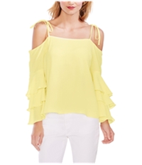 Vince Camuto Womens Tiered Sleeve Pullover Blouse, TW1