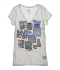 Ecko Unltd. Womens Sublimation Party Photo Graphic T-Shirt