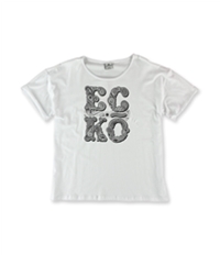 Ecko Unltd. Womens Studded Rhino Graphic T-Shirt