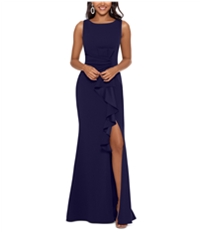 Betsy & Adam Womens Solid Gown Dress, TW2