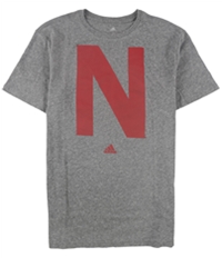 Adidas Mens University Of Nebraska Graphic T-Shirt