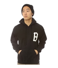 Black Scale Mens The B Logo Pullover Hoodie Sweatshirt