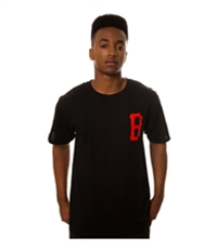 Black Scale Mens The B Logo Graphic T-Shirt, TW5