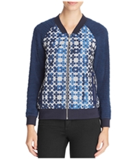 Finity Womens Floral Bomber Jacket