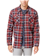Weatherproof Mens Vintage Plaid Shirt Jacket, TW2