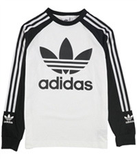 Adidas Boys Two Tone Logo Graphic T-Shirt