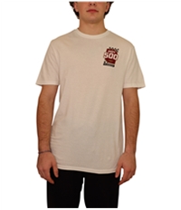Mens White Event Graphic T-Shirt