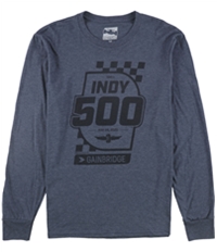 Indy 500 Mens Heathered Logo Graphic T-Shirt