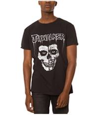 Jaywalker Mens Skull Logo Graphic T-Shirt
