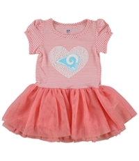 Nfl Team Apparel Girls Sequin Heart W/Ram A-Line Dress