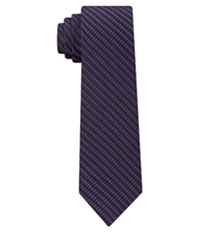 Calvin Klein Mens Logo-Stripe Self-Tied Necktie