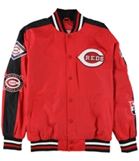 G-Iii Sports Mens Cincinnati Reds Varsity Jacket