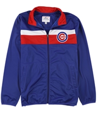 G-Iii Sports Mens Chicago Cubs Track Jacket, TW1