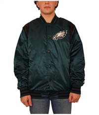 Starter Mens Philadelphia Eagles Varsity Jacket, TW2