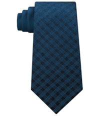Kenneth Cole Mens Panel Self-Tied Necktie