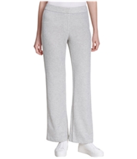 Calvin Klein Womens Heathered Casual Wide Leg Pants