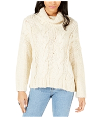 Moon River Womens Weatheral Knit Sweater