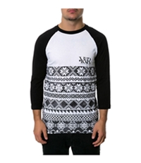 Young & Reckless Mens The Oil Spill Raglan Graphic T-Shirt