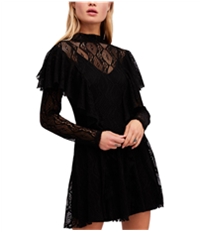 Free People Womens Gorgeous A-Line Fit & Flare Dress