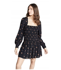 Free People Womens Two Faces Mini Dress