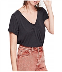 Free People Womens Solid Pullover Blouse, TW4