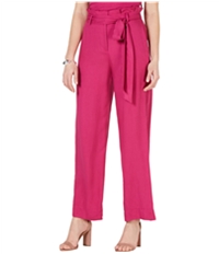 Lucy Paris Womens Grace Paperbag Casual Trouser Pants, TW2