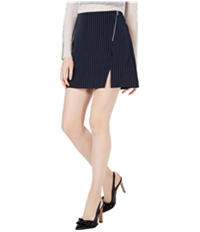 Project 28 Womens Pinstriped Mini Skirt