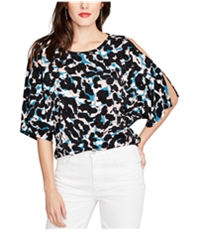 Rachel Roy Womens Cold Shoulder Dolman Blouse