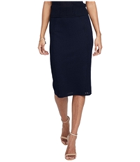 Rachel Roy Womens Mixed Stitch A-Line Skirt