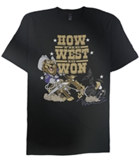 Tultex Mens How The West Is Won Graphic T-Shirt