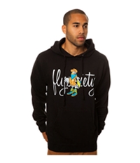Fly Society Mens The For The Birds Hoodie Sweatshirt