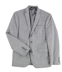 Bar Iii Mens Heathered Two Button Blazer Jacket
