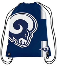 Forever Collectibles Mens La Rams Drawstring Standard Backpack