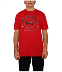 Ufc Mens Lincoln The Star City Graphic T-Shirt