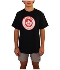 Mens Calgary With Maple Leaf Graphic T-Shirt