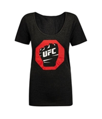 Womens Fist Inside Logo Graphic T-Shirt, TW4