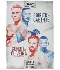 Ufc Unisex Fight Night Apr 14Th Saturday Official Poster