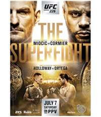 Ufc Unisex 226 July 7Th Saturday Official Poster