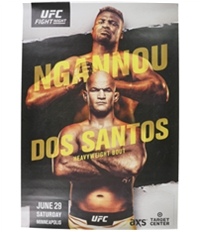 Ufc Unisex Fight Night June 29Th Saturday Official Poster