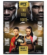 Ufc Unisex 248 Mar 7 Saturday Official Poster