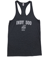 Indy 500 Womens Graphic Print Racerback Tank Top
