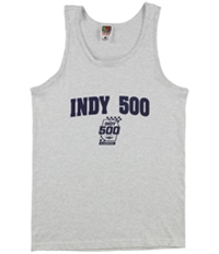 Indy 500 Mens Logo Print Tank Top, TW3