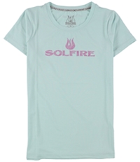 Solfire Womens Original Logo Graphic T-Shirt