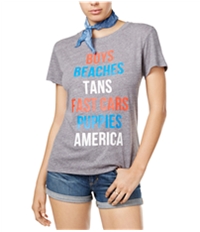 Sub Urban Riot Womens Text Graphic T-Shirt