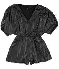 Guess Womens Metallic Romper Jumpsuit